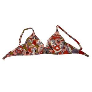 Vintage Maidenform Womens Bra The Sea Dream Collection Floral 3383 Size 36C